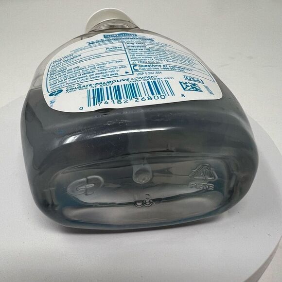 Vtg SOFTSOAP Hand Soap Plastic 7.5 Fl Oz Aquarium Panel Inside Yellow Black Fish - Picture 7 of 10